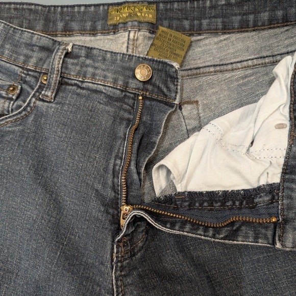 Urban Star Jeans Men 36x30 Blue Dark Wash Straight Leg Stretch Denim - Picture 8 of 13
